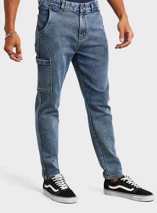 Utility Tapered Denim 