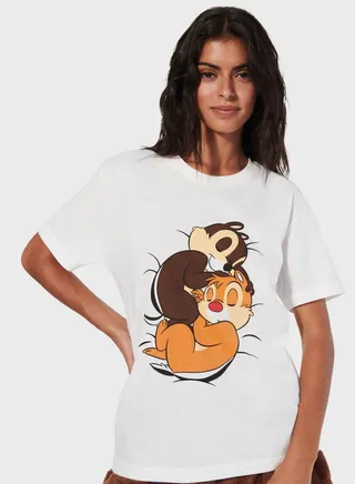 Graphic Crew Neck T-Shirt 