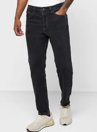 Rinse Wash Slim Fit Jeans 