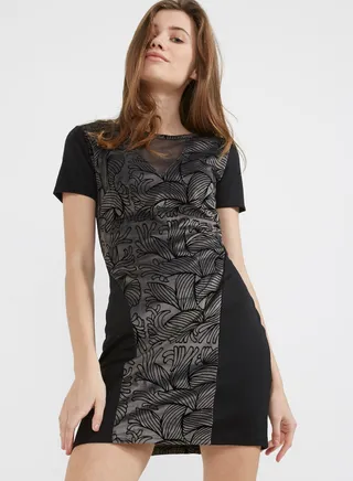 Dina Bodycon Dress Grey 