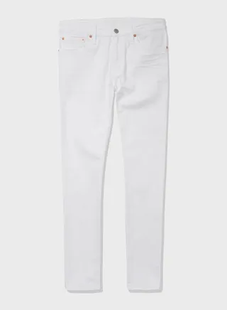 Light Wash Skinny Fit Jeans 