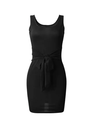 Sleeveless Dress Black 