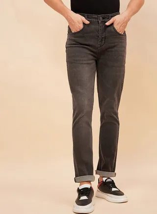 Slim Fit Light Fade Stretchable Jeans