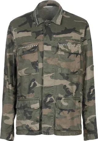 Denim Outerwear Military Green