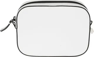 Top Zip Logo Shoulder Bag
