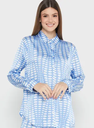 Stripped Button Down Shirts 