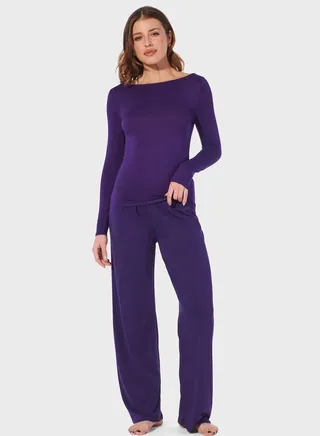 Long Sleeve Pyjama Top 