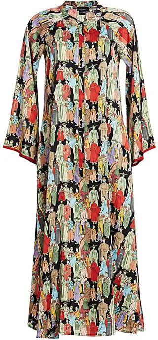 Dynasty Zip Nightgown