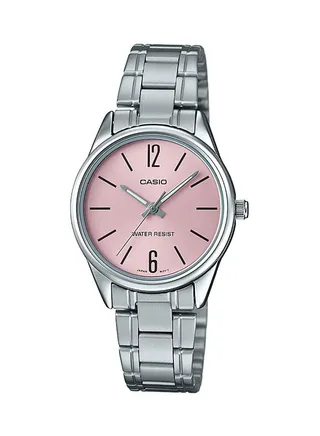 Women's Water Resistant Analog Watch LTP-V005D-4BUDF - 28 mm - Silver 
