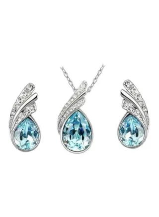 Swarovski Studded Nceklace Set 