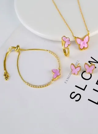 Butterfly pink collection 