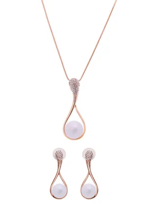 18k Gold Plated Alloy Jewellery Set 
