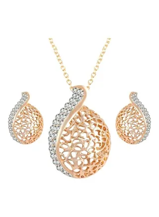 18 Karat Gold Plated Jewellery Set 