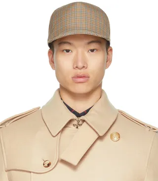 Burberry Micro Check Cap