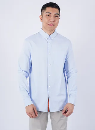 Men’s Ruben Button Down Chest Pocket in Sky 