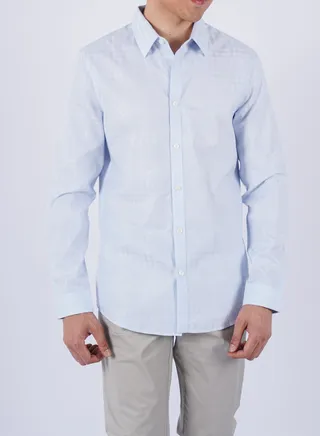 Men’s Autumn Shirt Long Sleeves Collared Neck– Skyway 