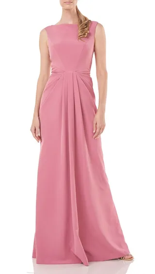 Sansa Bateau Neck Gown
