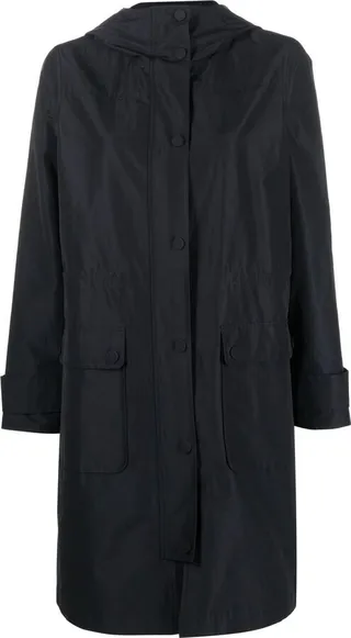 Cotton Hooded Raincoat
