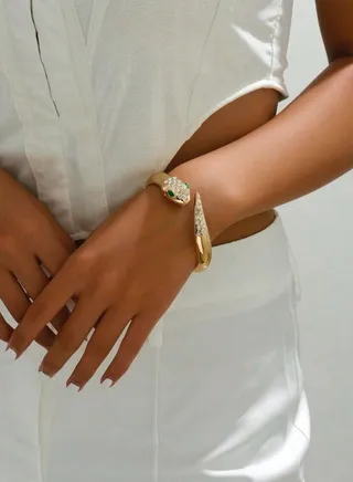 Elegant & High Quality 18k Gold Plated Bracelet Bangle For Women 