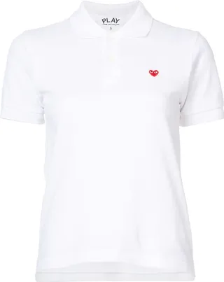 Heart Patch Polo Shirt