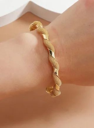 18k Gold Plated Bracelet For Women 
