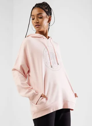 Logo Drawstring Hoodie