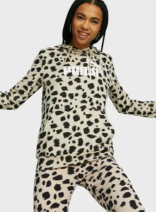 Essential Animal Aop Hoodie