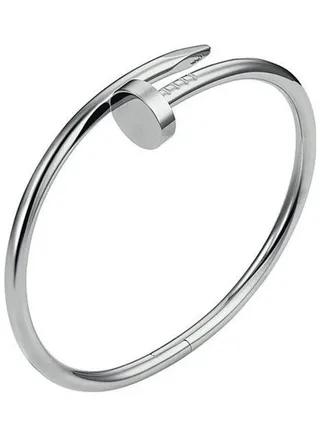 Nail Shaped 18K Bangle Bracelet 