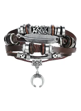 Multi-Layer Elegant Punk Bracelet 
