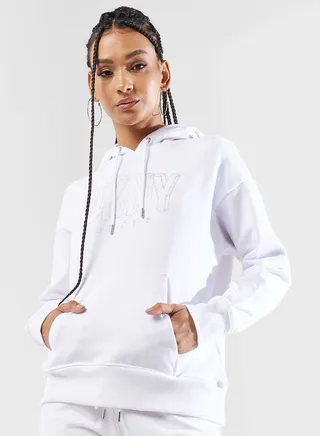 Logo Drawstring Hoodie
