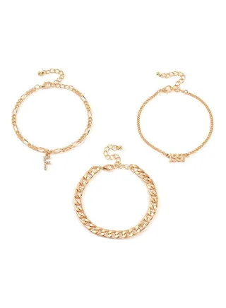 3-Piece Fashion Bracelet Set 