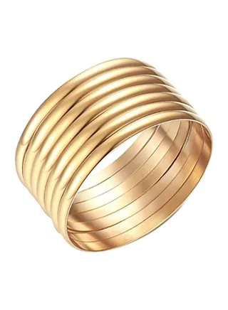 7-PieceStainless Steel Bangle 