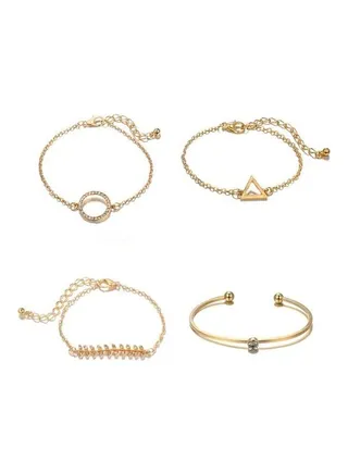 4-Piece Fashion Bracelet Set 