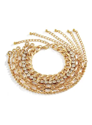 6-Piece Fashion Bracelets 