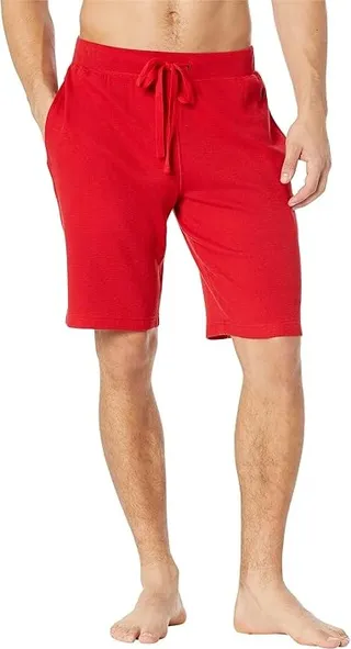 Polo Ralph Lauren Midweight Waffle Sleep Shorts (RL 2000 Red Cruise Navy PP) Men's Pajama