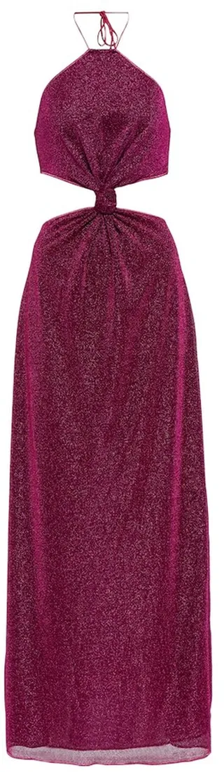 Lumiere knotted maxi dress