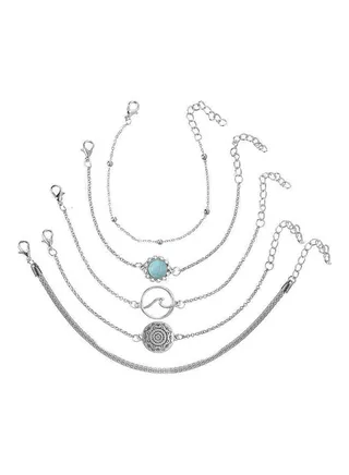 5-Piece Fashionable Bracelet 