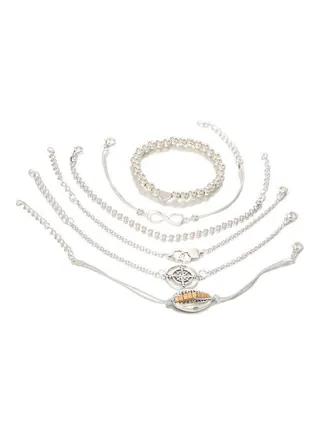 6-Piece Fashion Bracelets Set 