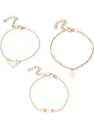 3-Piece Fashion Bracelet Set 