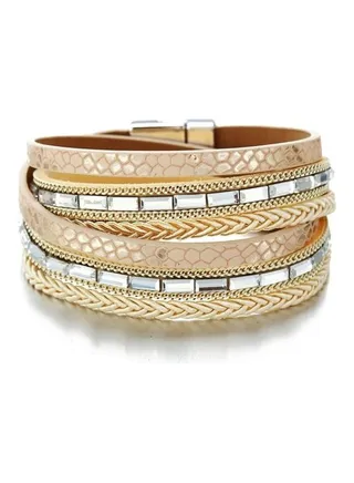Multi-Layered Fashion Bracelet 