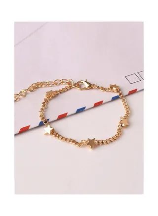 Stars Shape Solid Colour Bracelet 