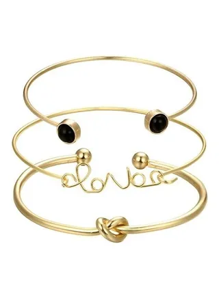 3-Piece Fashion Bracelet Set 
