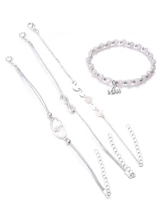 4-Piece Bracelet Set 