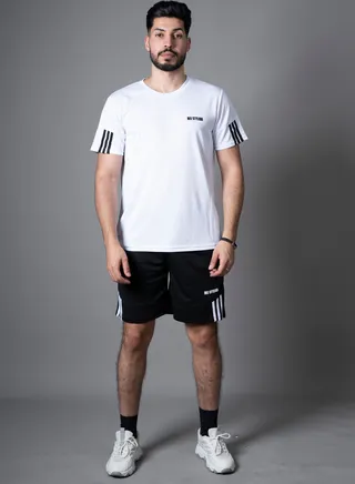 Men T Shirt And Short Set Suitable For Indoor And Outdoor 