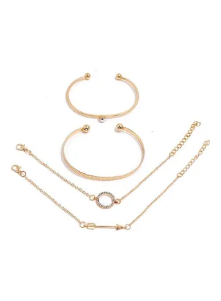 4-Piece Fashion Bracelet Set 
