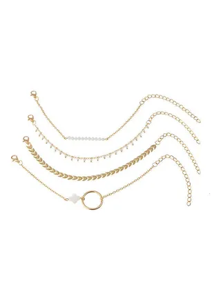4-Piece Fashion Bracelets Set 