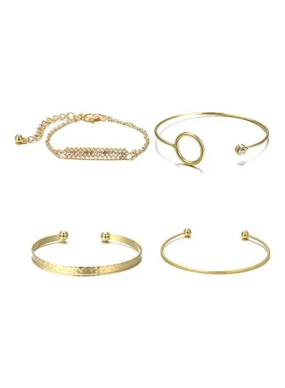 4-Piece Fashionable Bracelet 