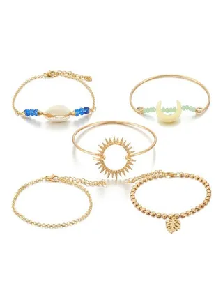 5-Piece Fashion Bracelet Set 