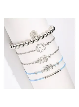 5-Piece Fashionable Bracelets 