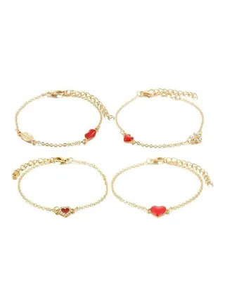 4-Piece Fashion Bracelet Set 